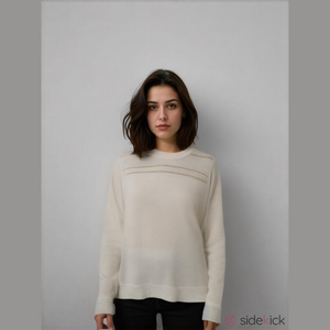 LOFT Cream Sweater for Women